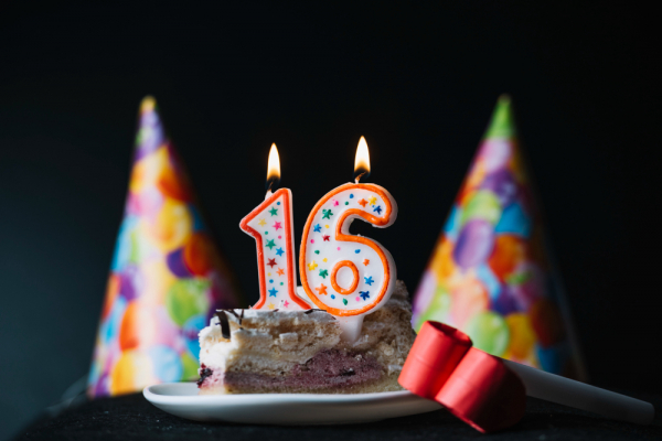 Gâteau 16 ans