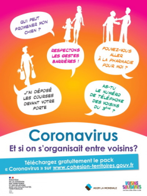  Covid-19 : et si on s’organisait entre voisins ?