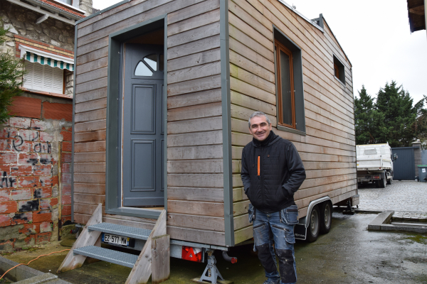 Mario Sampaio, fabricant de “tiny houses” made in Chanteloup