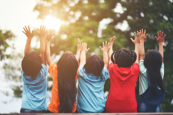 Groupe d'enfants