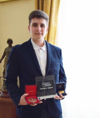 Loris Prabel, lauréat du Concours Lépine