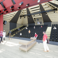 vue intérieur depuis la scene