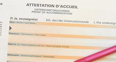 Attestation d'accueil