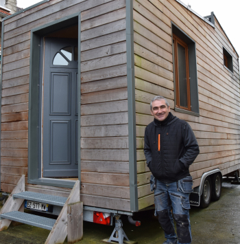 Mario Sampaio, fabricant de “tiny houses” made in Chanteloup